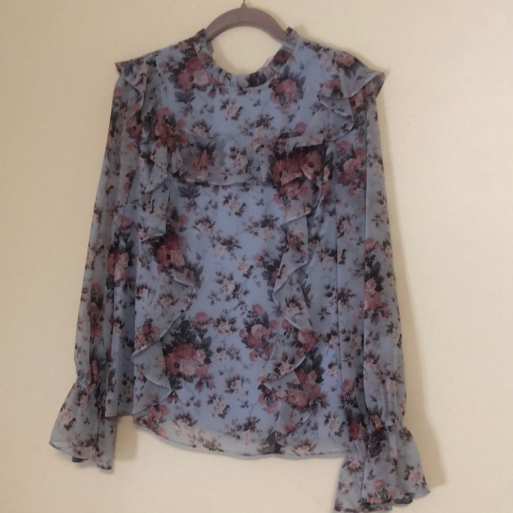 Rachel Parcel Feminine Ruffle Top